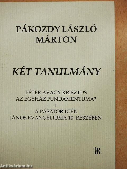 Két tanulmány