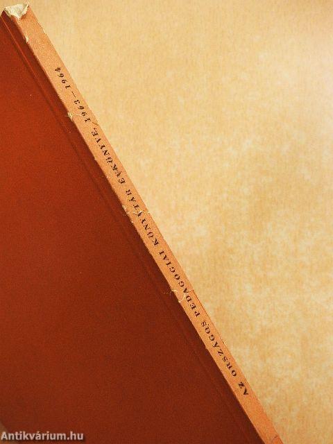 Az Országos Pedagógiai Könyvtár évkönyve 1963-1964