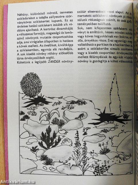A sziklakerti növényekről