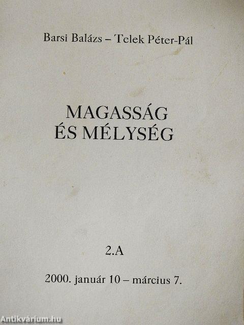 Magasság és mélység 2. A