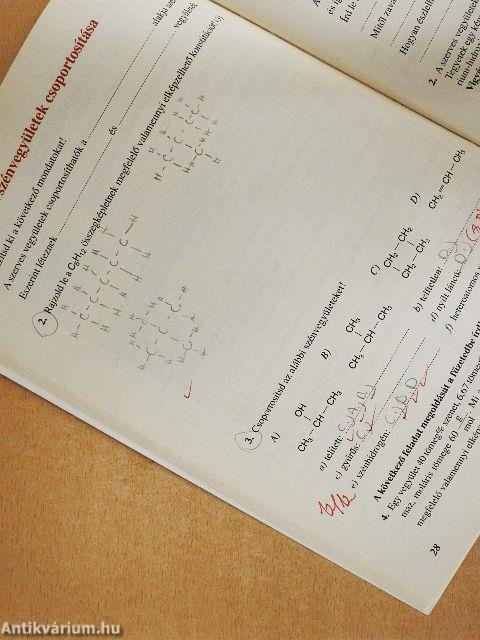 Kémia munkafüzet 10.