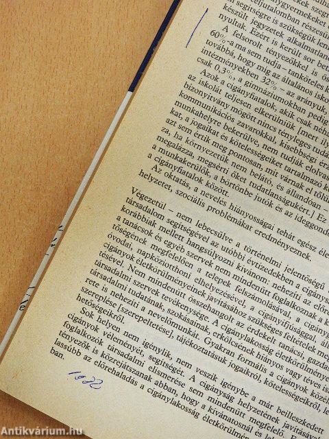 A magyarországi cigánykérdés dokumentumokban 1422-1985