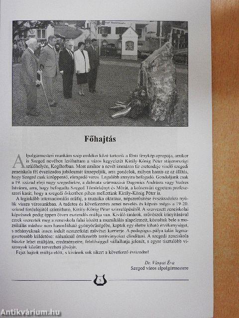 Ötvenéves a szegedi Király-König Péter Zeneiskola