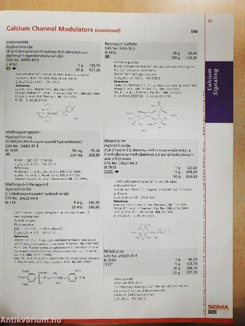 Cell Signaling & Neuroscience 2000/2001