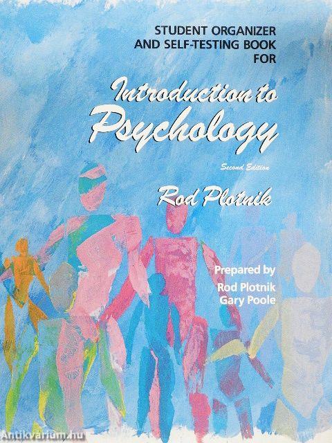 Introduction to Psychology/Student organizer and self-testing book for Introduction to Psychology
