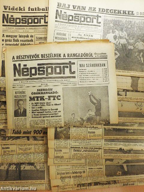 Népsport 1971. (vegyes számok) (35 db)
