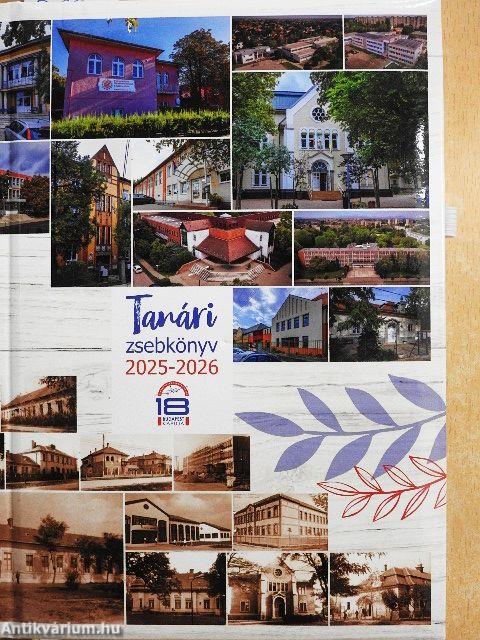 Tanári zsebkönyv 2025-2026