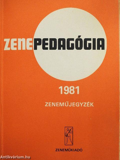 Zenepedagógia 1981.