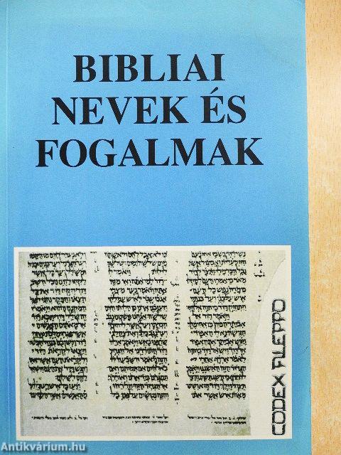 Bibliai nevek és fogalmak