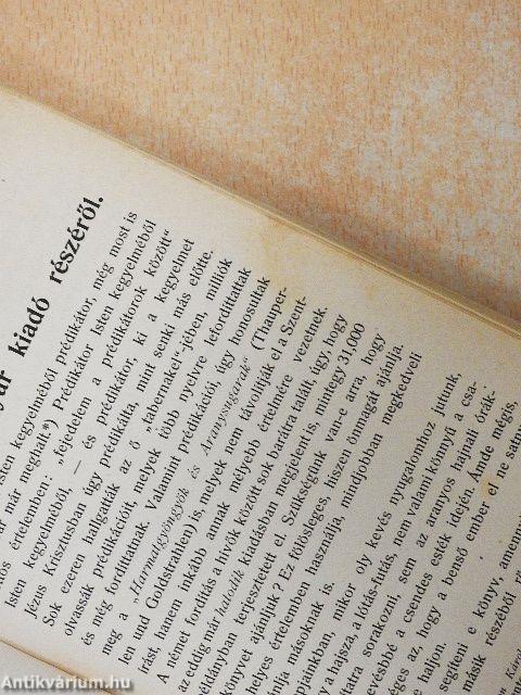 Harmatgyöngyök és aranysugarak