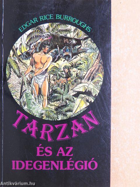 "22 kötet a Tarzan könyvek sorozatból (nem teljes sorozat)"