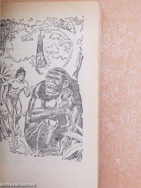 "22 kötet a Tarzan könyvek sorozatból (nem teljes sorozat)"