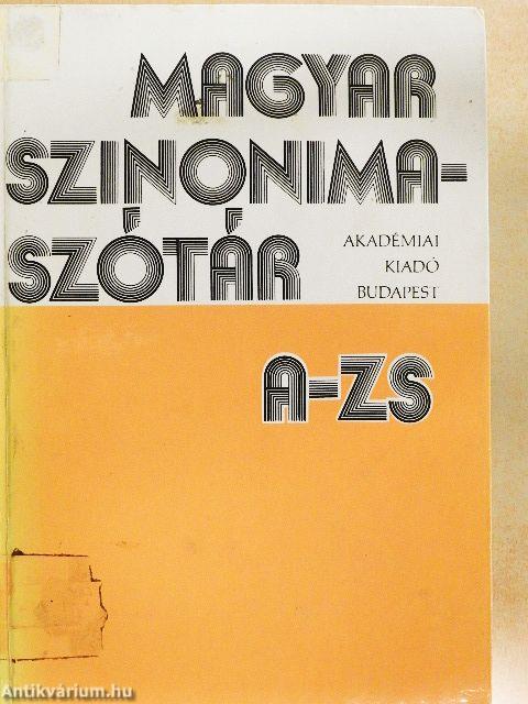 Magyar szinonimaszótár