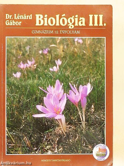 Biológia III.