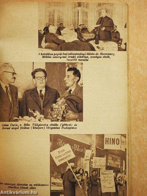 Katolikus Békenaptár 1954. évre