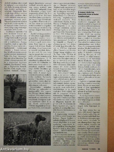 Nimród 2005. november