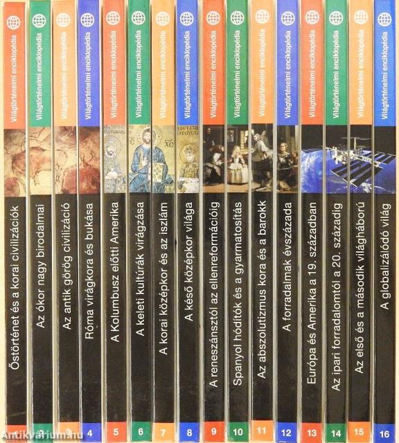 Világtörténelmi enciklopédia 1-16.