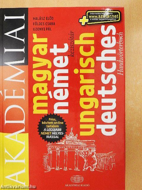 Magyar-német kéziszótár
