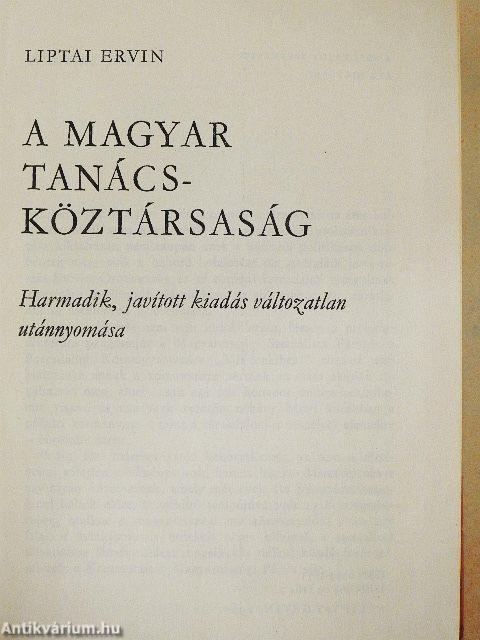 A Magyar Tanácsköztársaság