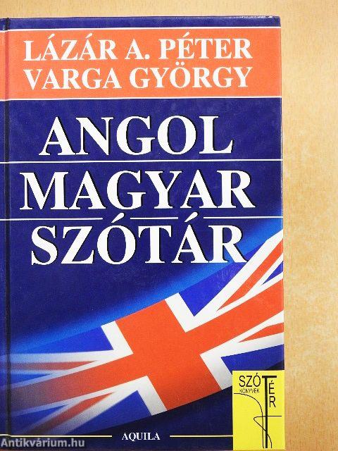Angol-magyar szótár