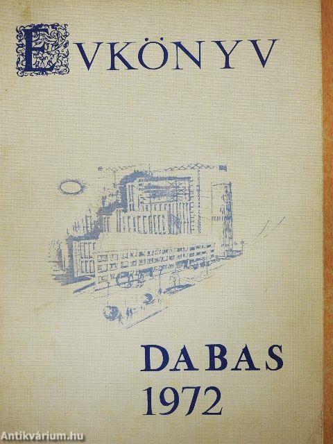 Dabas nagyközség évkönyve 1972