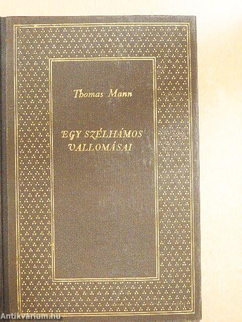 Egy szélhámos vallomásai