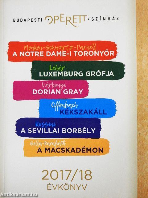 Budapesti Operettszínház 2017/18 évkönyv