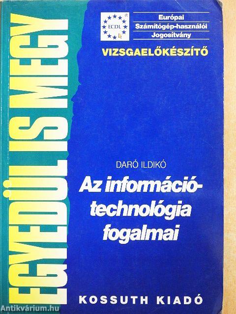 Az információtechnológia fogalmai