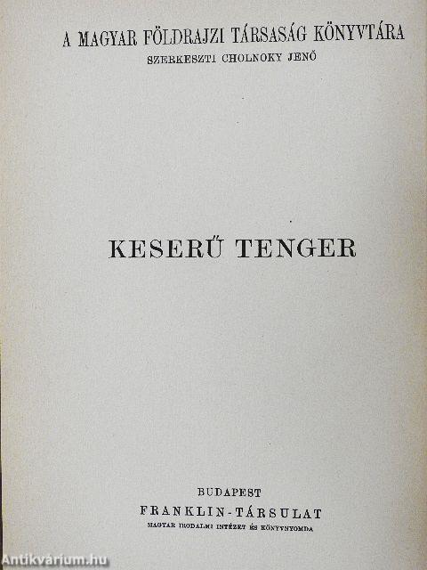Keserű tenger