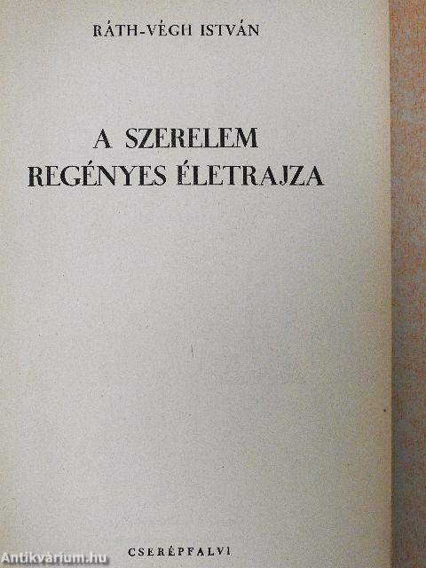 A szerelem regényes életrajza