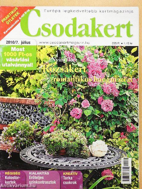 Csodakert 2010. július