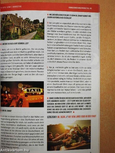 Minden Nap Németül 2018. augusztus