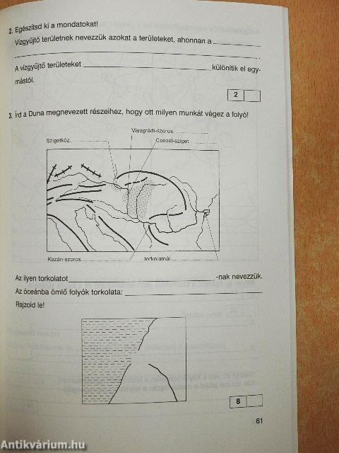 Természetismeret témazáró feladatlapok 5.
