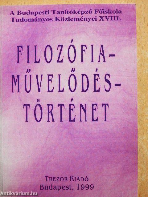 Filozófia-Művelődés-Történet 1999