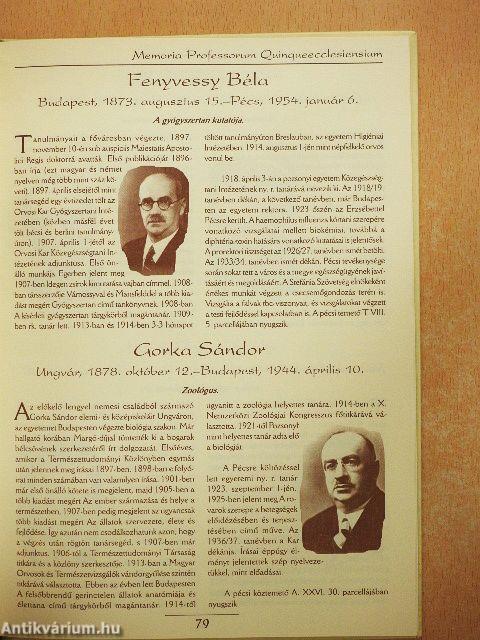 Memoria professorum Quinqueecclesiensium