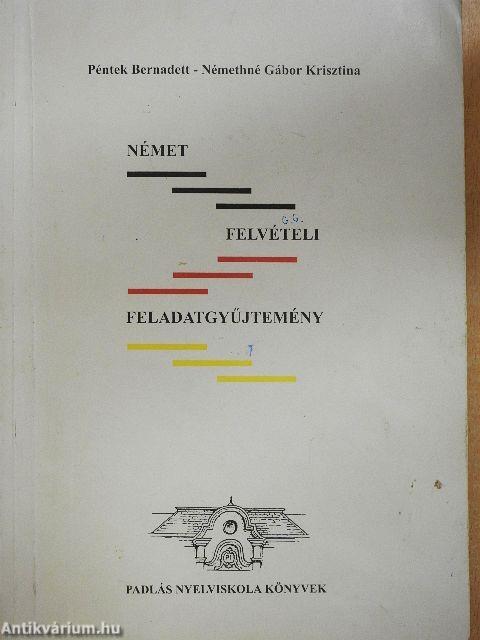 Német felvételi feladatgyűjtemény