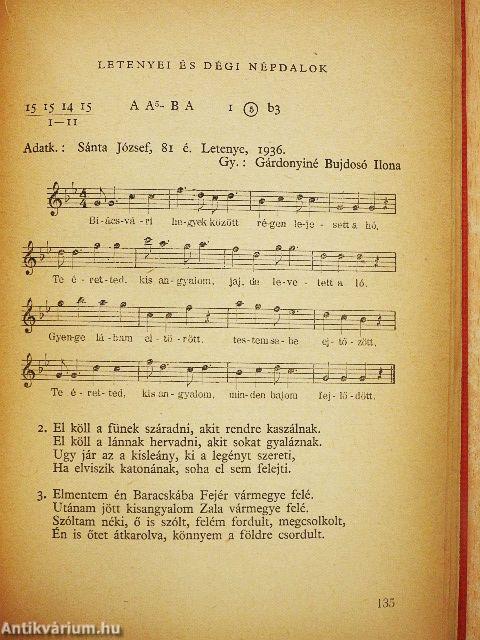 Népünk hagyományaiból