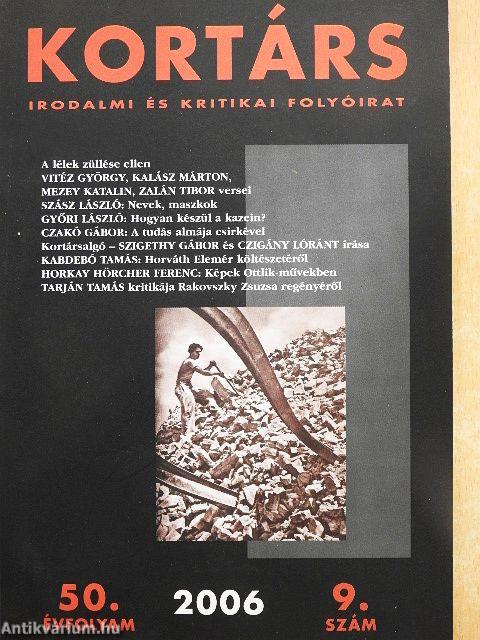 Kortárs 2006. szeptember