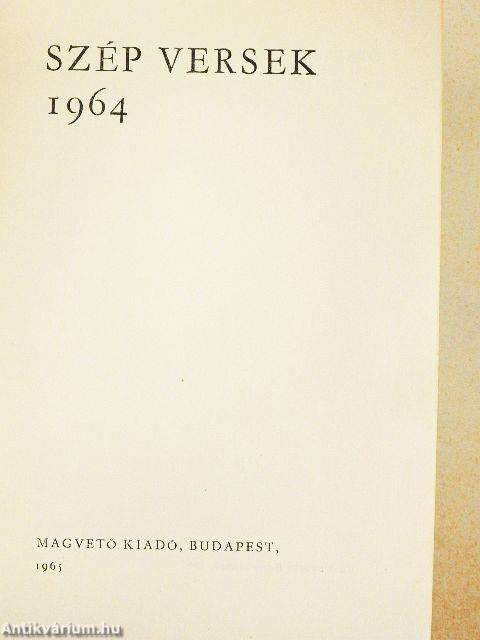 Szép versek 1964
