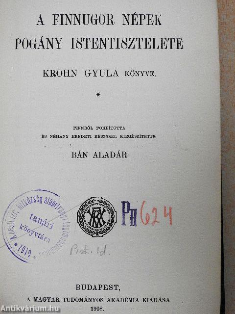 A finnugor népek pogány istentisztelete