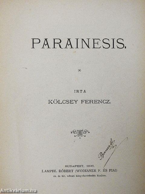 Parainesis