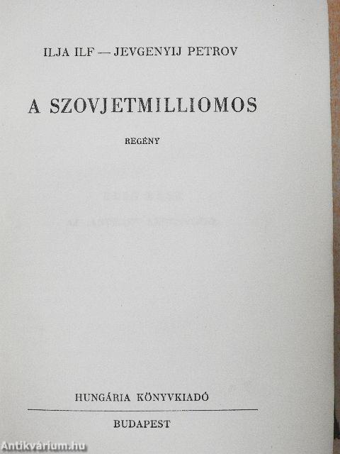 A szovjetmilliomos