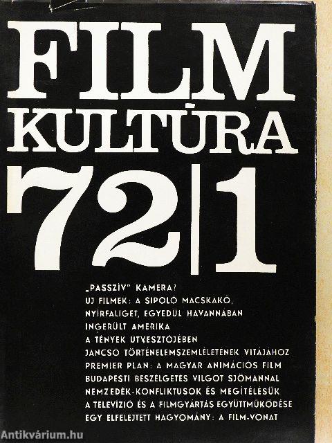 Filmkultúra 1972. január-december