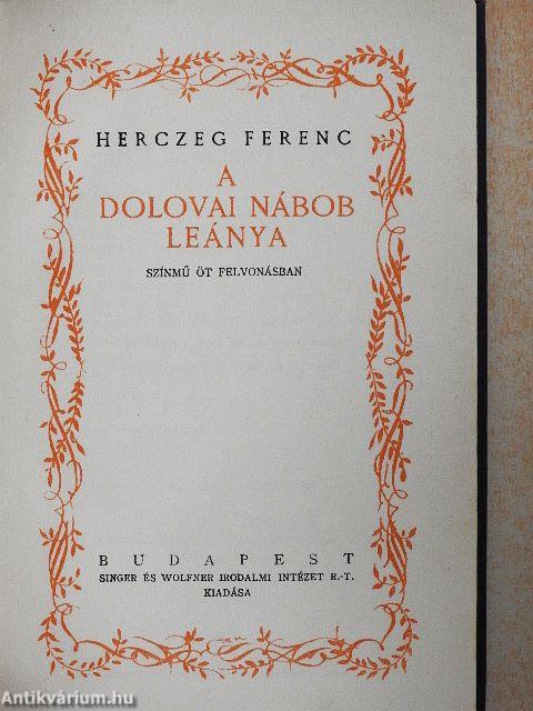 A dolovai nábob leánya/A három testőr