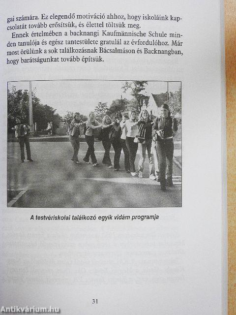 A bácsalmási Hunyadi János Gimnázium 50 éves jubileumi emlékkönyve 1953-2003