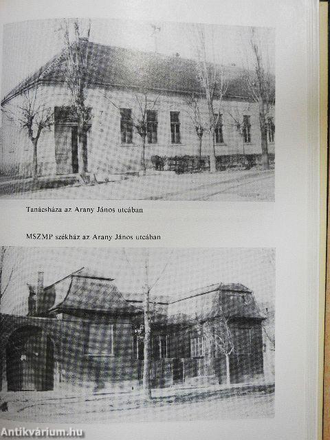 Fejezetek Csávoly község krónikájából 