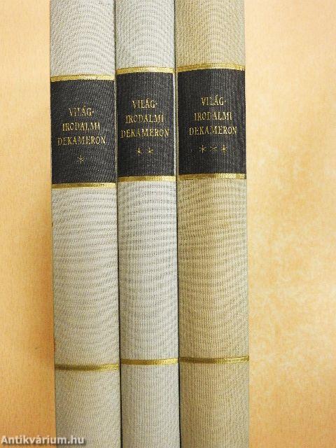Világirodalmi Dekameron I-III.
