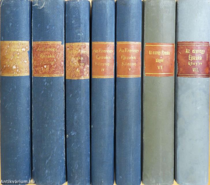 Az Ezeregy Éjszaka Könyve I-VII.