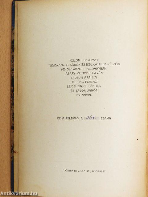 Az Ezeregy Éjszaka Könyve I-VII.