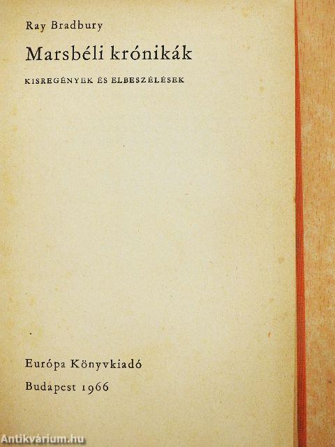 Marsbéli krónikák